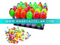 Wholesale chicken toy candy with whistle