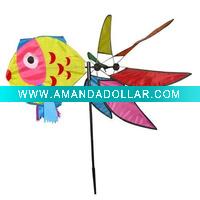Wholesale Fish-shaped Windmill