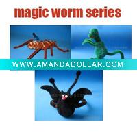 Wholesale magic worm Mr. Fuzzy Fun Magical Toy magic wiggles educational toys