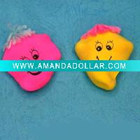 Wholesale latex funny faces