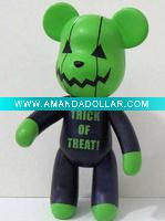 Wholesale plastic toy sweet toy pvc bear candy toy
