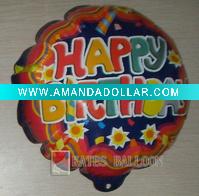 Wholesale birthday series auto inflatable foil balloon