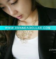 Wholesale Hot sale! Elegant Camellia Flower Necklace /Accessory