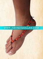 Wholesale Wood Barefoot orange