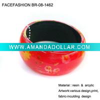 Wholesale ladies resin bracelet