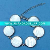 Wholesale 2011 News Design Friendship Alloy/Shell Jewelry Bracelets BRC1656