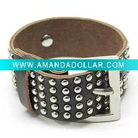 Wholesale Ladies Leather Bracelets