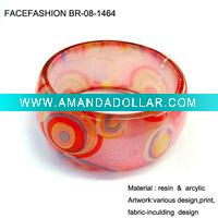 ladies resin bracelet