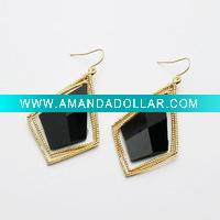 Wholesale Graceful OL Ladies Angular Dangle Earrings fashion accessories