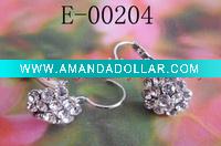 Wholesale ladies high full crystal diamond earring accessories jewelry