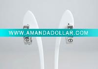 Wholesale Ring Shape with Stone Stick Earring Jewelry Earring Ladies Jewelry Accessories Earring