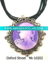 Wholesale antique lady necklace