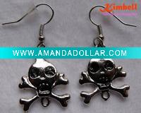 Wholesale Pirate Skull Earring