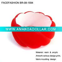 Wholesale ladies resin bracelet