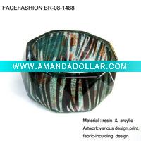 Wholesale ladies resin bracelet
