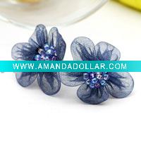 Acrylic Beads Stud Earring