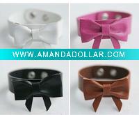 Wholesale Fashion Lady PU leather Bracelets