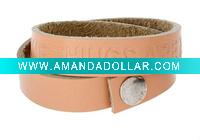 Wholesale Fashion Lady PU leather Bracelets
