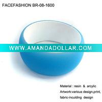 Wholesale ladies resin bracelet