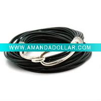 Wholesale Fashion Lady PU leather Bracelets