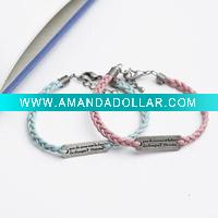 braided leather bracelet