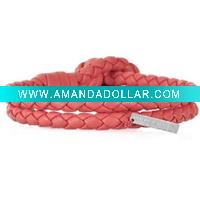 Wholesale Fashion Lady PU leather Bracelets
