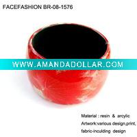 Wholesale ladies resin bracelet