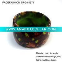 Wholesale ladies resin bracelet