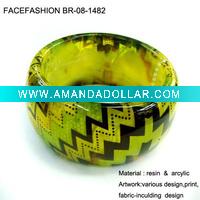 Wholesale ladies resin bracelet