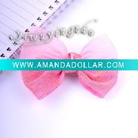 pink lady hair clip