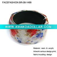Wholesale ladies resin bracelet