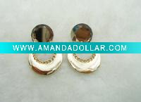 Alloy Rhinestone Stud Earring