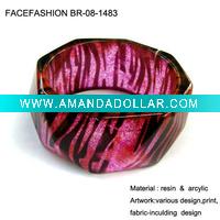Wholesale ladies resin bracelet