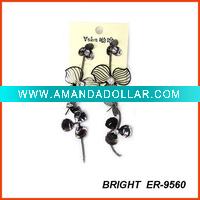 rhinestone earring