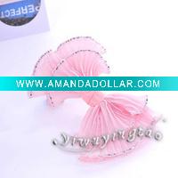 pink lady hair clip(4468)