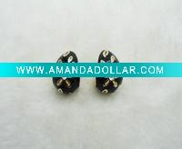 Wholesale Moon Crystal Stud Earring