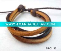 2011 hot sell leather wristband