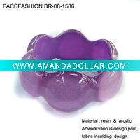 Wholesale ladies resin bracelet