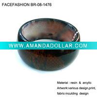 Wholesale ladies resin bracelet