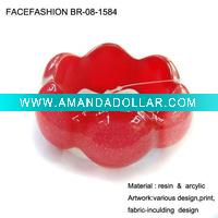 Wholesale ladies resin bracelet