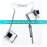 Wholesale geometric drawing earrings