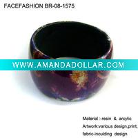 Wholesale ladies resin bracelet