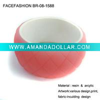 Wholesale ladies resin bracelet