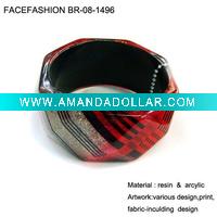 Wholesale ladies resin bracelet