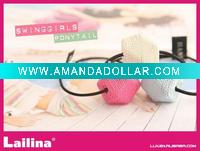 Wholesale Three-dimensional polygon hair ring /Hair Accessories