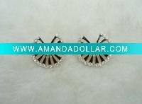 Flower Crystal Stud Earring
