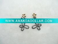 Wholesale Crystal Butterfly Chandelier Earring