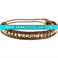Wholesale Fashion Lady PU leather Bracelets