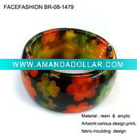 Wholesale ladies resin bracelet