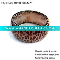 Wholesale ladies resin bracelet